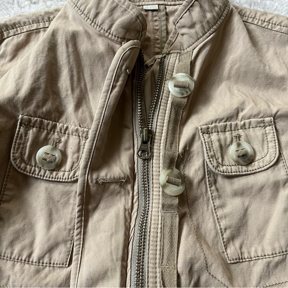 LOFT Tan Utility Jacket - Picture 6 of 10